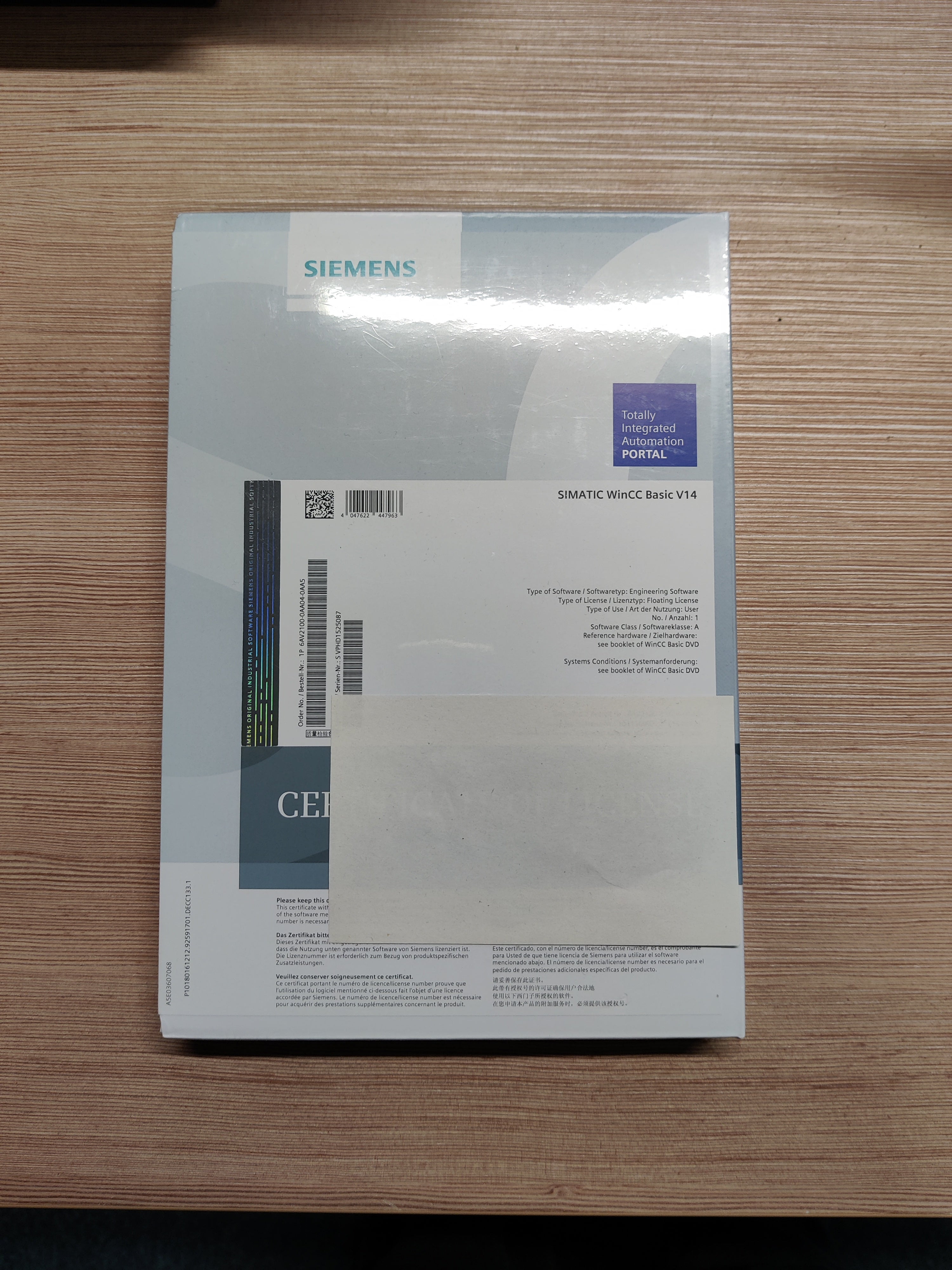 SIMATIC WinCC Basic V14 Nr. 6AV2100-0AA04-0AA5 – FIT International Trading