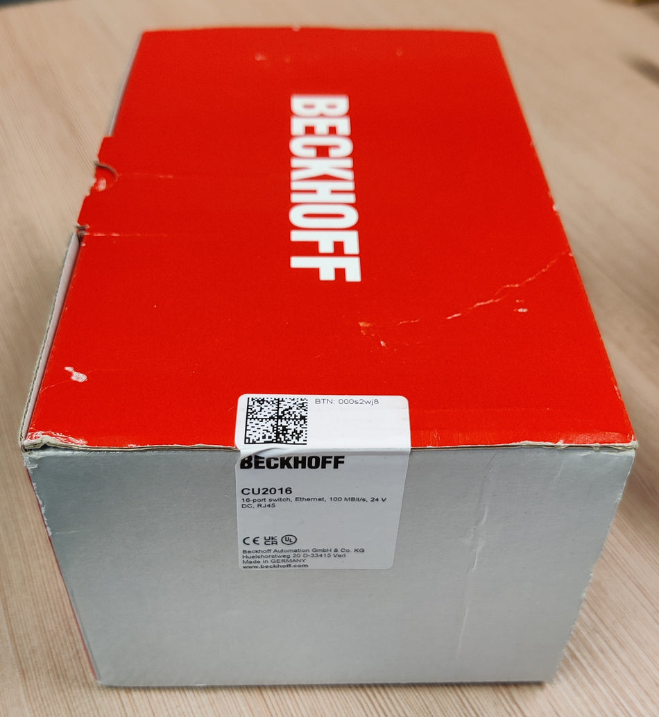 Beckhoff Ethernet-Switch CU2016