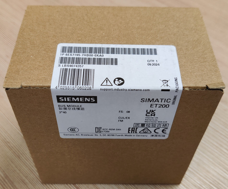SIMATIC DP, Busmodul für ET 200M  Nr. 6ES7195-7HB00-0XA0