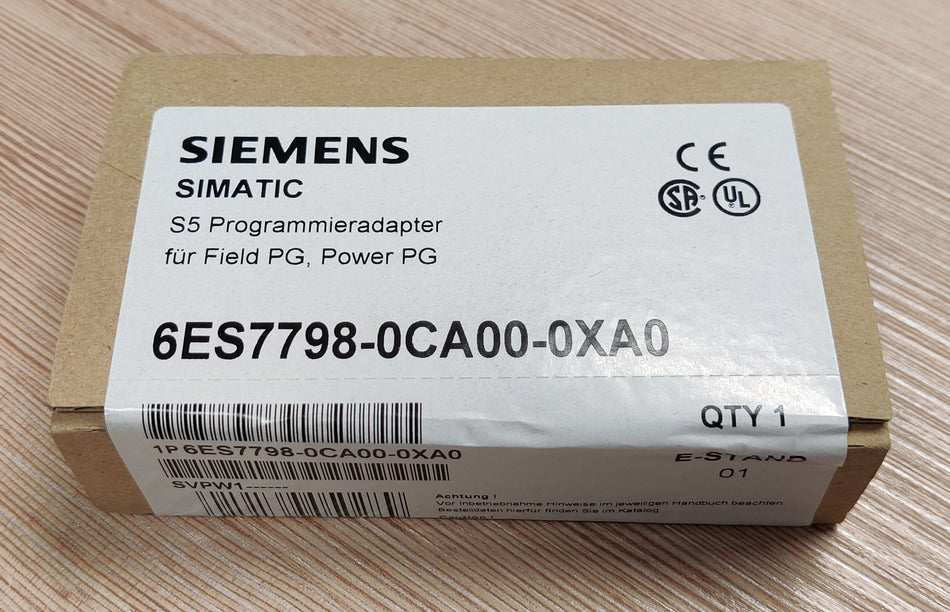 Siemens SIMATIC PG, Adapter zur S5 EPROM Programmierung  Nr. 6ES7798-0CA00-0XA0