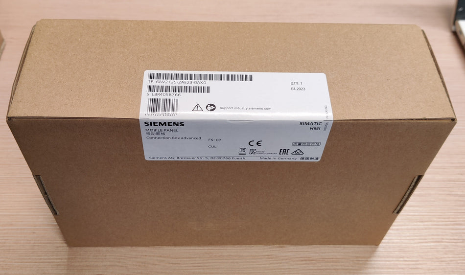SIMATIC HMI Anschluss-Box Advanced für Mobile Panels   Nr. 6AV2125-2AE23-0AX0