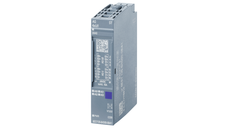 Siemens SIMATIC ET 200SP Analog output module Nr. 6ES7135-6HD00-0BA1