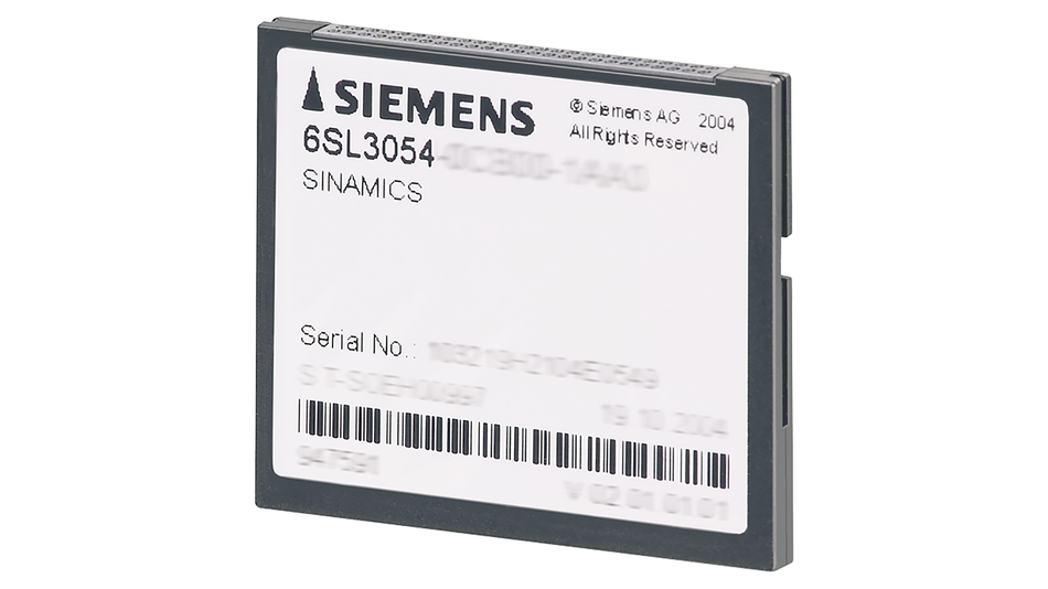 SINAMICS S120 CompactFlash Card V4.7   Nr. 6SL3054-0EH00-1BA0