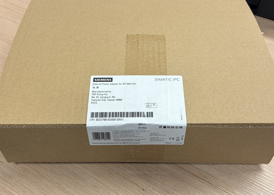 SIMATIC PG, AC/DC Netzteil IPC MD-57A ohne Netzkabel   Nr. 6ES7798-0GA05-0XA1