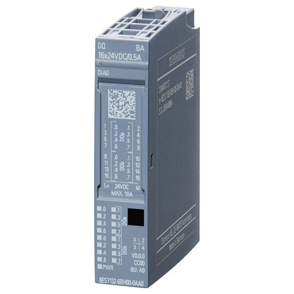 Siemens SIMATIC ET 200SP, digitales Ausgangsmodul   Nr. 6ES7132-6BH00-0AA0