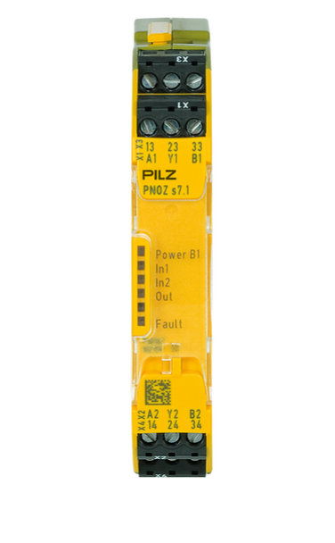 Pilz 750167 PNOZ s7.1 Sicherheitsschaltgerät 24VDC 3 n/o cascade