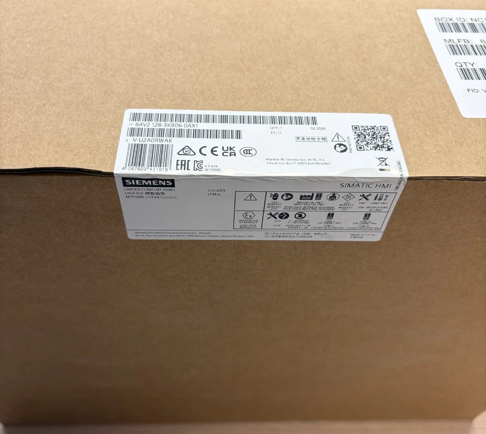 SIMATIC HMI MTP1000, Unified Comfort Panel   Nr. 6AV2128-3KB06-0AX1