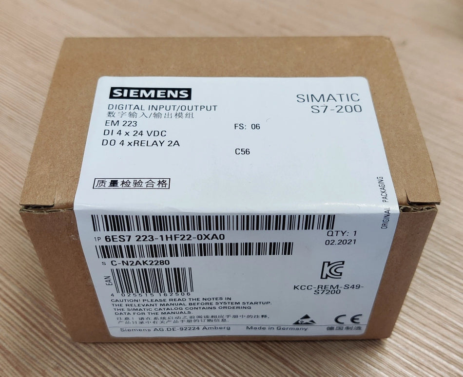 SIMATIC S7-200, Digitale E/A EM 223    Nr. 6ES7223-1HF22-0XA0