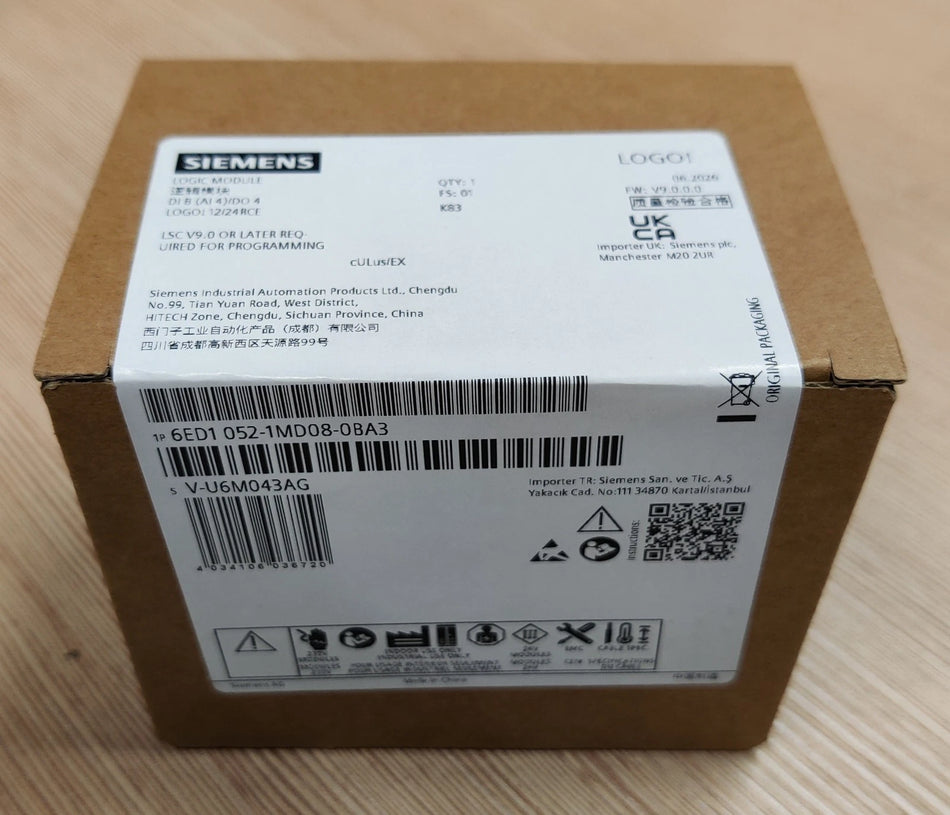 Siemens LOGO! 12/24RCE, Logikmodul    Nr. 6ED1052-1MD08-0BA3