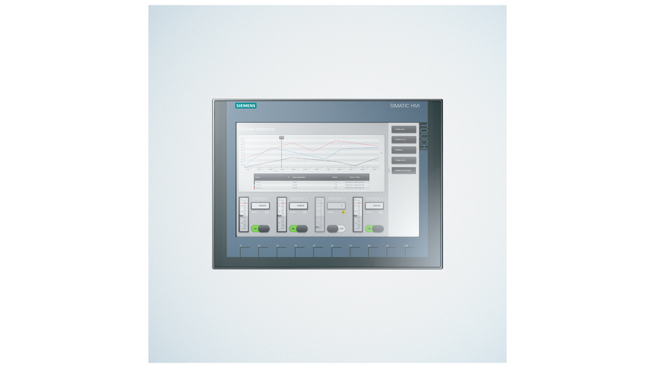 SIMATIC HMI, KTP1200 Basic Panel DP Nr. 6AV2123-2MA03-0AX0