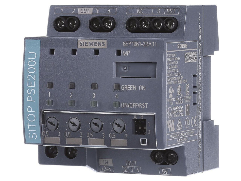 Siemens SITOP PSE200U 3 A Selektivitaetsmodul Nr. 6EP1961-2BA31