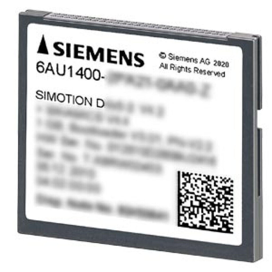 Siemens SIMOTION Drive-based 2 GB Compact Flash Card Nr. 6AU1400-2QA20-0AA0