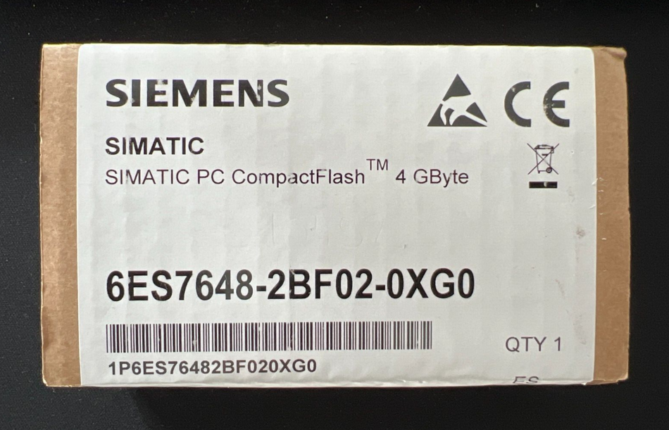 SIMATIC PC CompactFlash 4 GByte 6ES7648-2BF02-0XG0