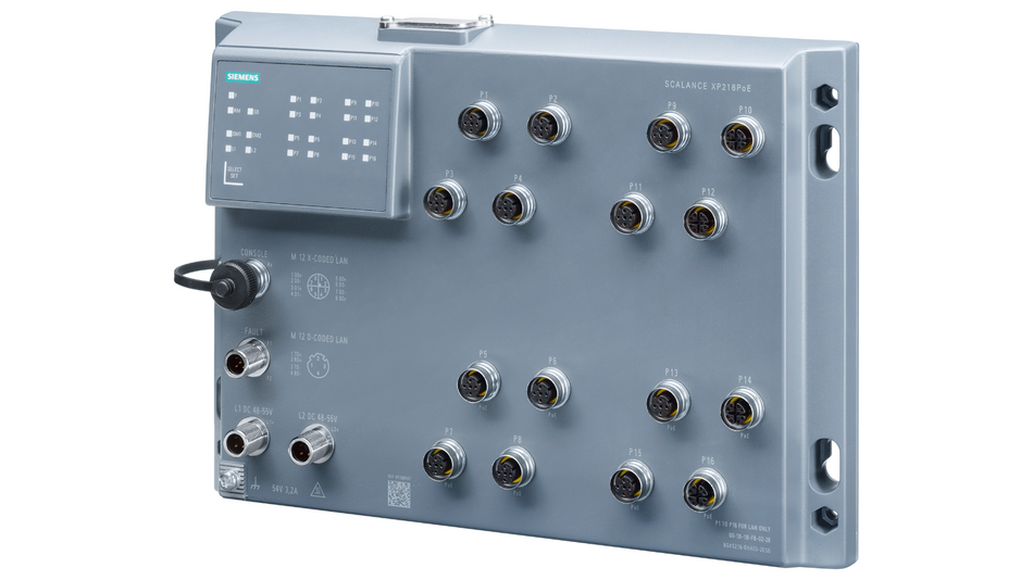 Siemens SCALANCE XP216EEC, managed IE Switch Nr. 6GK5216-0HA00-2ES6