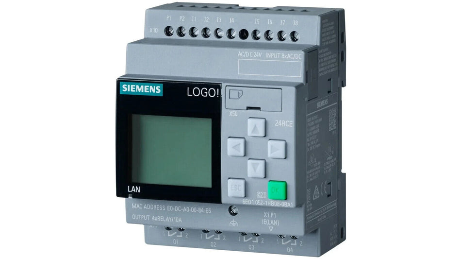 Siemens LOGO! 24RCE, Logikmodul Nr. 6ED1052-1HB08-0BA1