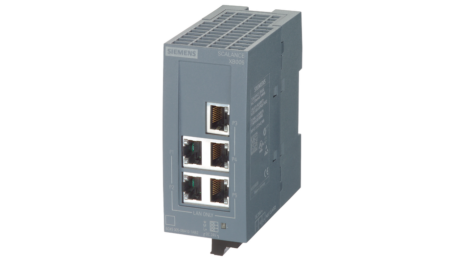 SCALANCE XB005 unmanaged Industrial Ethernet Switch Nr. 6GK5005-0BA00-1AB2