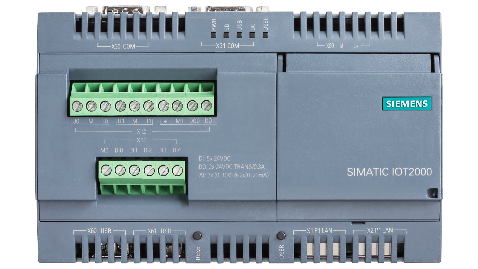 Siemens IoT2000 Input/Output Modul6ES7647-0KA01-0AA2 Nr. 6ES7647-0KA01 ...