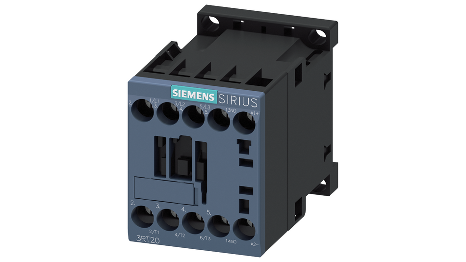 Siemens SIRIUS Leistungsschütz - Dunkelgrau, 3-polig Nr. 3RT2015-1BB41