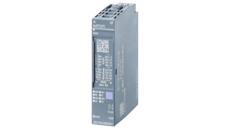 Siemens SIMATIC ET 200SP, analoges Eingangsmodul Nr. 6ES7134-6JD00-0CA1
