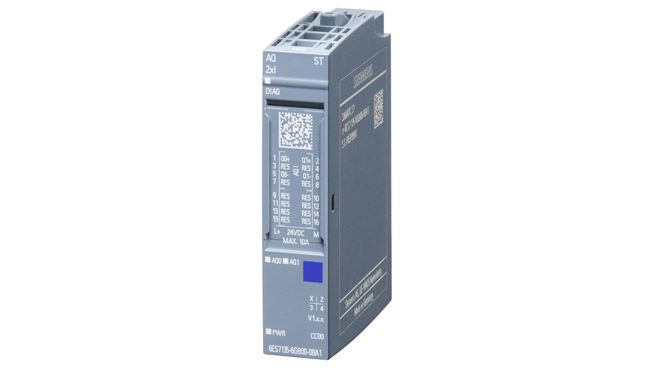 Siemens SIMATIC ET 200SP, Analog output module Nr. 6ES7135-6GB00-0BA1